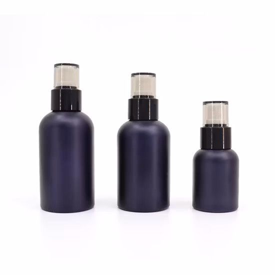 Cosméticos luxuosos de 50ml 100ml que empacotam grupos cosméticos da garrafa do óleo essencial de creme de cara